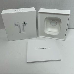 BOX ONLY Apple AirPods 2nd Generation Box